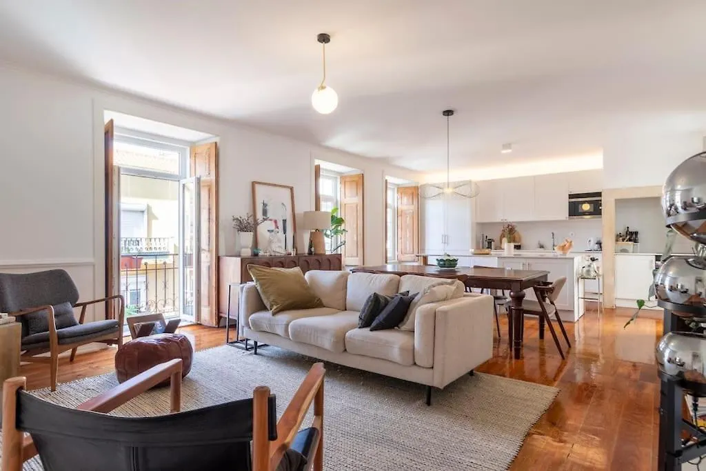 Apartment Casa Das Flores 4Br + Office Space And A/C Lisbon